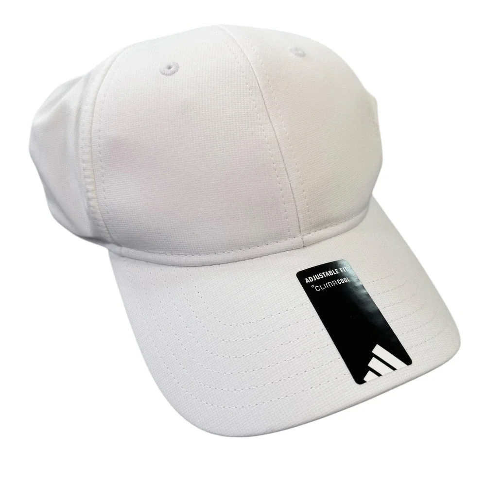 Adidas Unisex Fundamental Alliance White ClimaCool Adjustable Hat